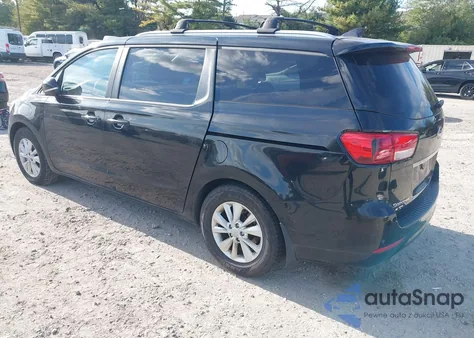 2016 Kia Sedona Lx из США, поврежденный, VIN KNDMB5C11G6192601